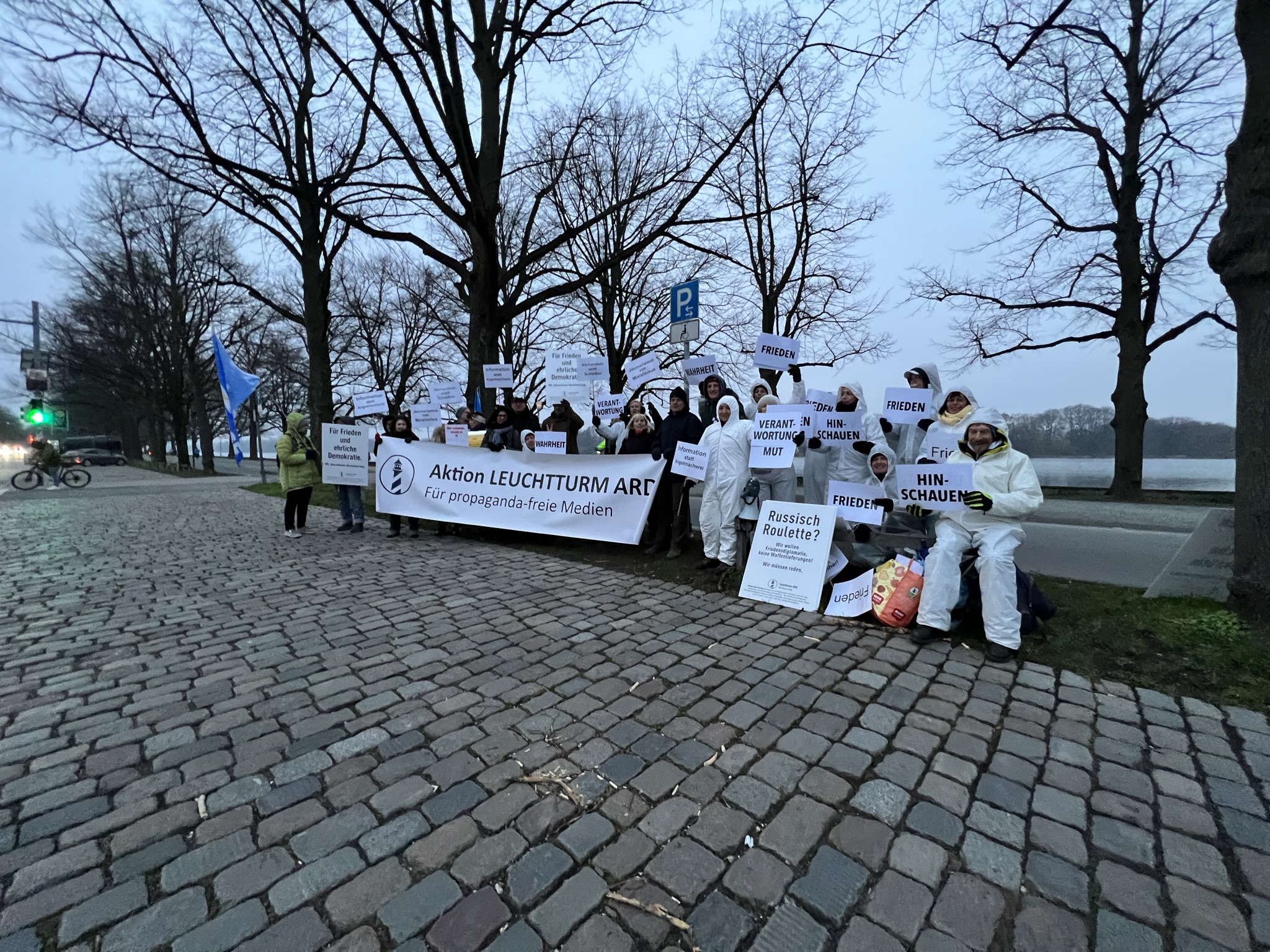 Mahnwache in Hannover